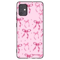 Silikónový čierny obal pre Samsung Galaxy A51 A515F - Bow Aesthetic