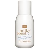 Clarins Milky Boost тониращ лосион да уеднакви цвета на кожата цвят 05 Milky Sandalwood 50 мл.