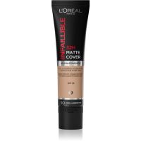 L’Oréal Paris Infallible 32H Matte Cover machiaj matifiant de lungă durată SPF 25 culoare 110 (Cool Undertone) 30 ml