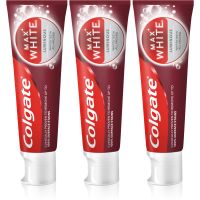 Colgate Max White Luminous fogkrém A fényes fehér fogakért 3 x 75 ml