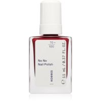 Korres No No Nail Polish pflegender Nagellack Farbton 57 Wine Red 11 ml