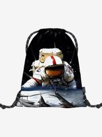 BAAGL  eARTh - Cosmonaut by Caer8th Gymsack crna