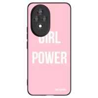 Silikónový čierny obal pre Honor 200 Pro 5G - Dievčenské sila