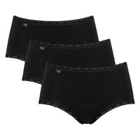 SLOGGI 24.VII Дамски бикини, черно, размер