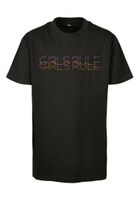 Children's T-shirt for girls in black