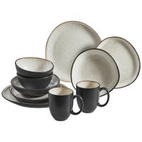 Novel KOMBINOVANÝ SERVIS 10-dielne, kamenina keramika