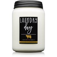 Milkhouse Candle Co. Farmhouse Laundry Day vonná svíčka Mason Jar 737 g
