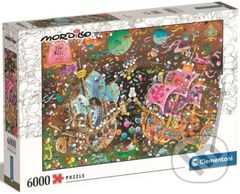 Puzzle Mordillo: Polibek - puzzle z kategorie Umělecké