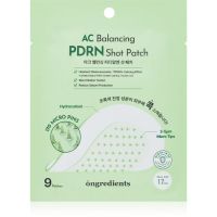 Ongredients AC Balancing PDRN Shot Patch пластир для проблемної шкіри має заспокійливі властивості 9 кс