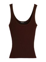 Desigual Top  smeđa
