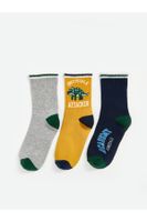 LC Waikiki 3-Pack Boy Patterned Socks