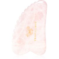 Crystallove Rose Quartz 3D Gua Sha accesoriu de masaj 1 buc