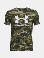 Under Armour UA Sportstyle Logo Aop SS Gyerek Póló Zöld