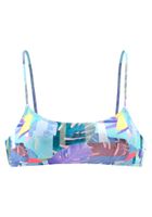 VENICE BEACH Bikini gornji dio 'Varia'  plava / žuta / ljubičasta / bijela