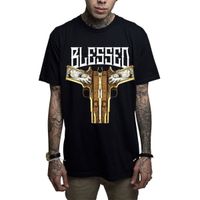 MAFIOSO - Herren T-Shirt - BLESSED - BLK XL