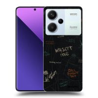 Silikónový čierny obal pre Xiaomi Redmi Note 13 Pro+ 5G - CONFESSION