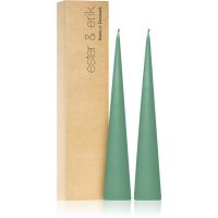 ester & erik cone candles cool mint (no. 55) gyertya 2x25 cm