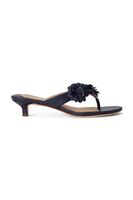 Lauren Ralph Lauren šľapky dámske kožené Frncsa Flwr