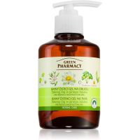 Green Pharmacy Green Tea Face Wash м'який очищуючий гель для комбінованої та жирної шкіри 270 мл