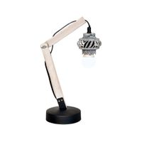 P & B STOLNÁ LAMPA, E27, 16/13/38,5 cm
