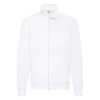 Biała bluza męska Lightweight Sweat Jacket Fruit of the Loom