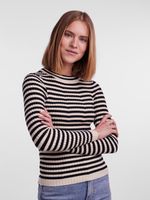 Pieces Crista Pullover Schwarz