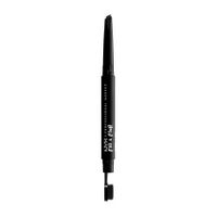 NYX Professional Makeup tužka na obočí - Fill & Fluff Eyebrow Pomade Pencil - Black (FFEP08)