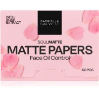 Gabriella Salvete SoulMatte Rose Extract матуючі серветки з трояндовою олійкою 50 кс