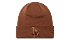 New Era Knit medium MLB League essential beanie LOSDOD - Pánske - Čapica New Era - Hnedé - 60691384 - Veľkosť: One size