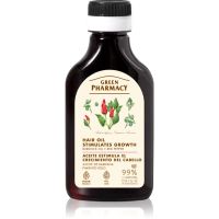 Green Pharmacy Red Peppers Burdock Oil масло от репей за стимулиране растежа на косата 100 мл.