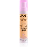 NYX Professional Makeup Bare With Me Concealer Serum hidratáló korrektor 2 az 1-ben árnyalat 05 Golden 9,6 ml