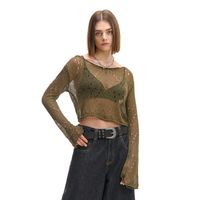 Cropp - Pulover - prašno zelena