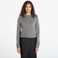 Sweter Samsøe Samsøe Saelif Short Cardigan Dark Grey Melange S