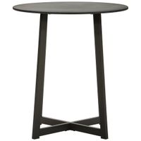 Xora PRÍRUČNÝ STOLÍK, sivá, čierna