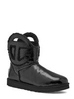 10mm Telfar Mini Crinkled Patent Boots