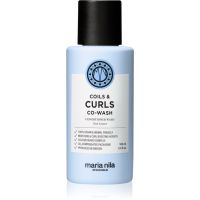 Maria Nila Coils & Curls Co-Wash Shampoo mit Conditioner für welliges und lockiges Haar 100 ml