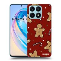 Silikónový čierny obal pre Honor X8a - Gingerbread 2
