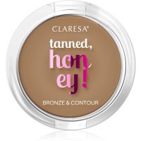 Claresa Tanned, Honey! bronzosító és kontúrozó púder árnyalat 11 Aristocratic 10 g