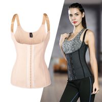 Fitness korzet s ramínky inSPORTline Corsup béžová L