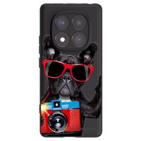 Silikónový čierny obal pre Xiaomi Redmi Note 14 Pro+ 5G - Francúzsky Buldoček