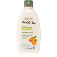 Aveeno Daily Moisturising Yoghurt body wash hranilni gel za prhanje Apricot & Yoghurt 300 ml