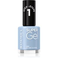 Rimmel Super Gel Gel-Lack für Fingernägel - keine UV/LED Lampe erforderlich Farbton 060 In The Clouds 12 ml