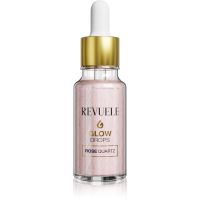 Revuele Glow Drops Rose Quartz озаряващ серум за тяло и лице 20 мл.