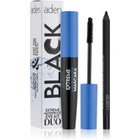 Aden Cosmetics Extreme Waterproof Eye Kit Duo Set für die Augen Farbton Black