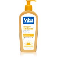 Mixa Bright & Bronze hranilna krema za telo za postopno porjavitev 250 ml