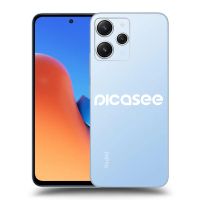 Silikónový prehľadný obal pre Xiaomi Redmi 12 4G - Picasee - new logo - white