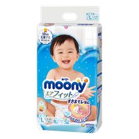Japonské plenky  Moony Air Fit vel.L pro 9-14 kg / 54 ks