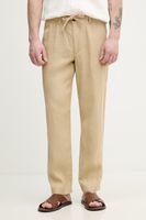 United Colors of Benetton pantaloni pentru bărbați, din in