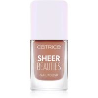 Catrice Sheer Beauties körömlakk árnyalat 060 - Love You Latte 10,5 ml