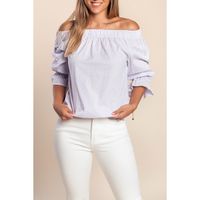 Bluza S 3/4 Rukavima, Ljubičasta